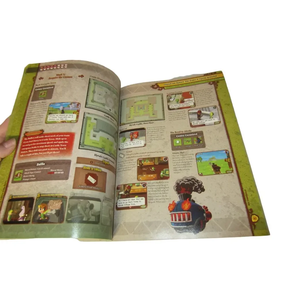 The Legend of Zelda Spirit Tracks Prima Official Strategy Guide Nintendo DS